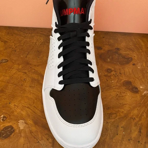 Nike Air Jordan Access White Black Sneakers AR3762-101 Shoes Size 14 NEW NO BOX - Picture 8 of 10